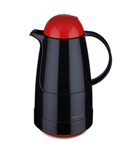 Isolierkanne 200/210/215 CHRISTINE –Electric Edition– - 1,0 l | black/electric cardinal