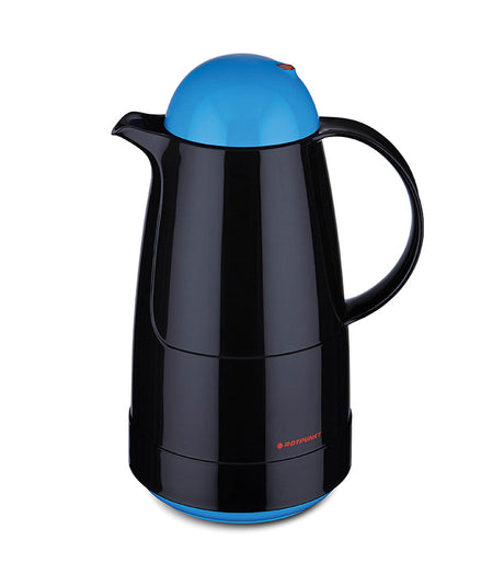 Isolierkanne 200/210/215 CHRISTINE –Electric Edition– - 1,0 l | black/electric kingfisher