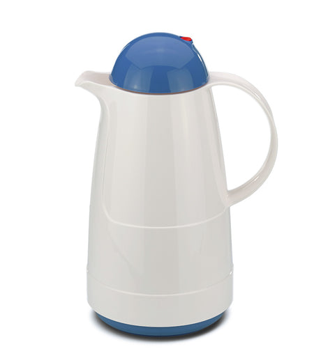 Isolierkanne 210 CHRISTINE –SALE– - white/royal
