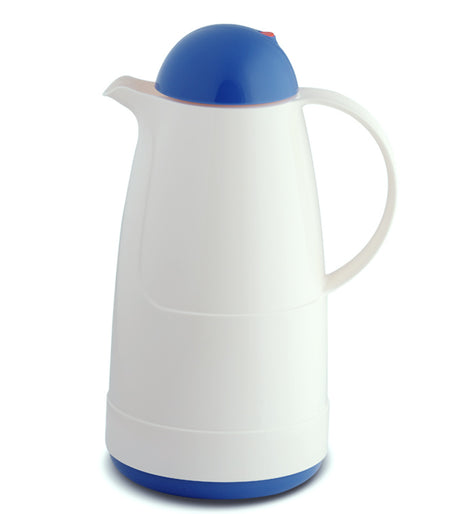 Isolierkanne 215 CHRISTINE –SALE– - white/royal
