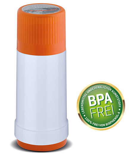 Kinderflasche „4 KIDS“ - polar/glossy orange