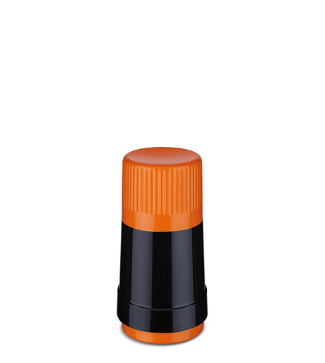 Isolierflasche 40 MAX –Electric Edition– - 0,125 l | black/electric clementine