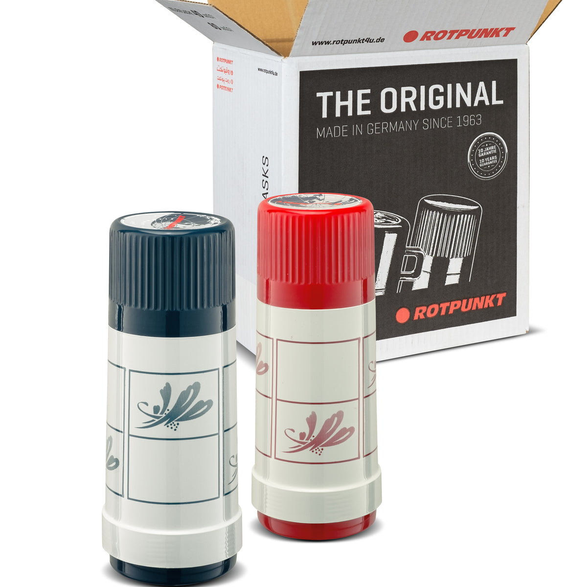 6er-Pack Isolierflaschen – ROTPUNKT Thermoflaschen 0,25L | 20 € Set ...