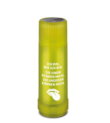 Isolierflasche 40 MAX „Ich bin, wie ich bin“ - 0,5 l | glossy canary