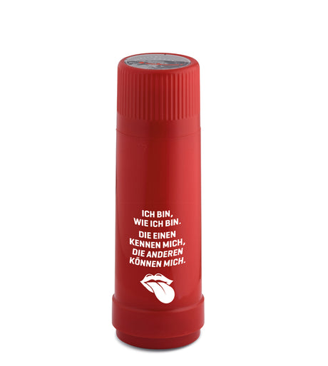 Isolierflasche 40 MAX „Ich bin, wie ich bin“ - 0,5 l | glossy rubin