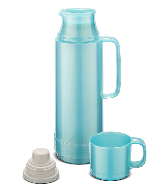 Isolierflasche 80 ANDREAS - 0,75 l | shiny aquamarin