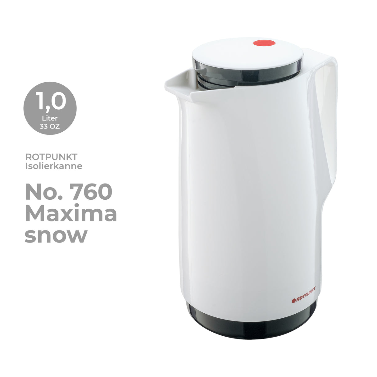 Isolierkanne 760 MAXIMA - 1,0 Liter