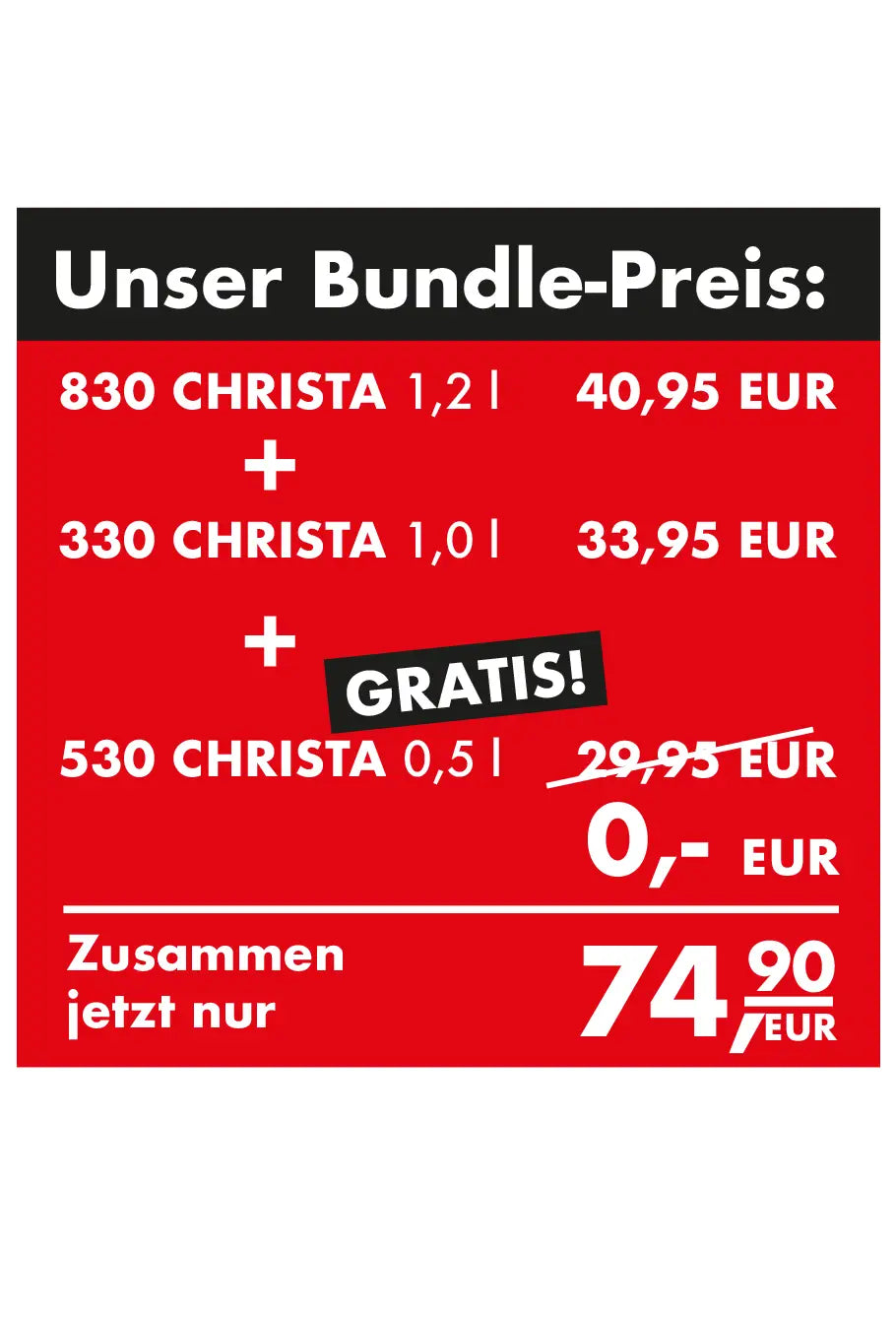 Family Deal Christa 330/530/830