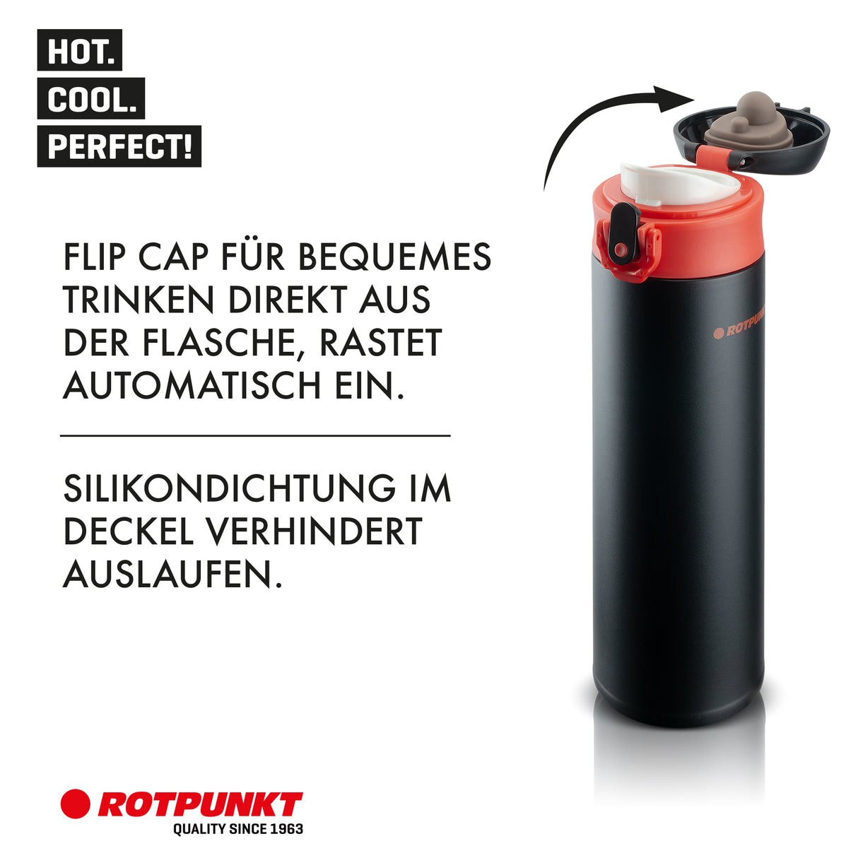 FLASKSTAR TUBULAR - Edelstahlflasche