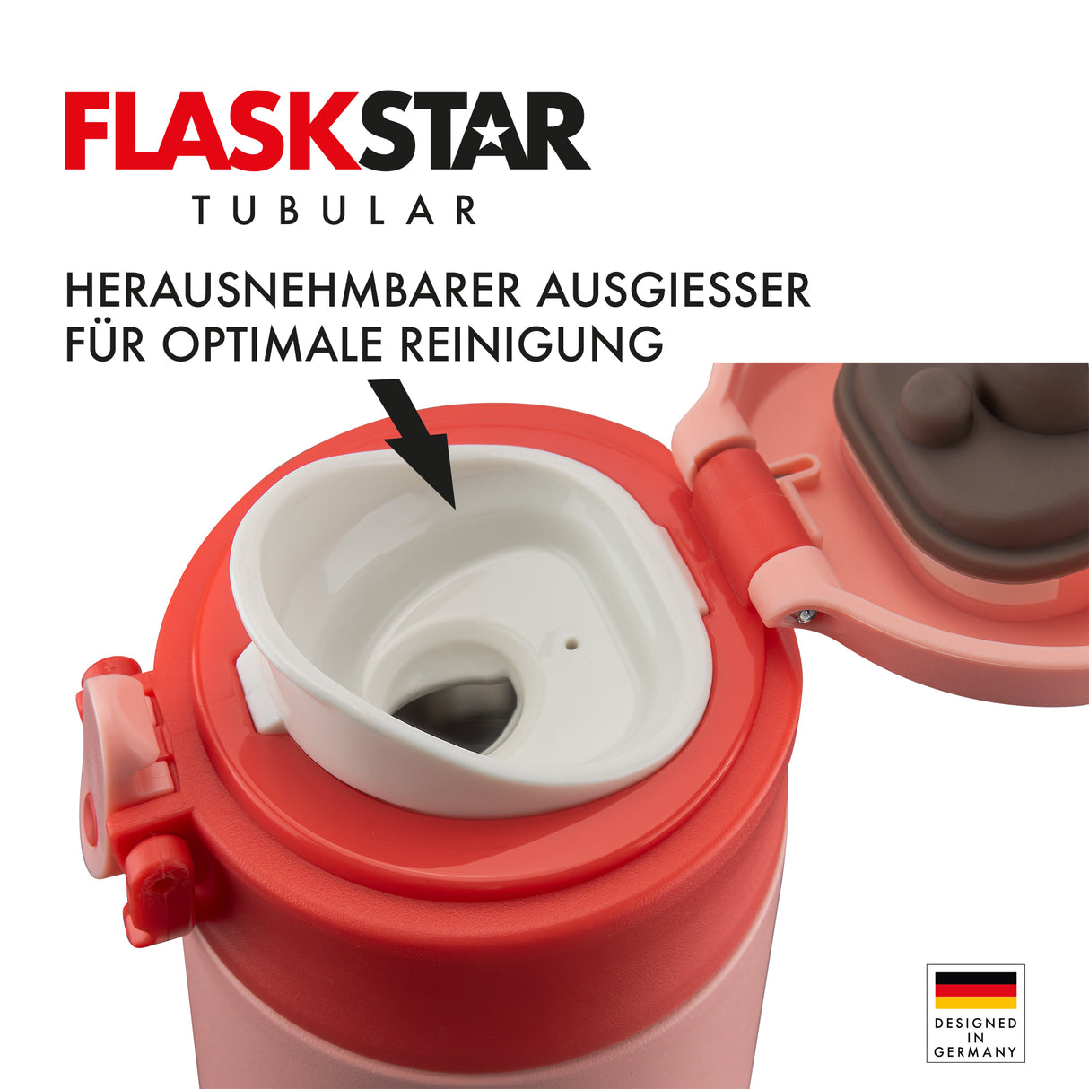 FLASKSTAR TUBULAR - Edelstahlflasche