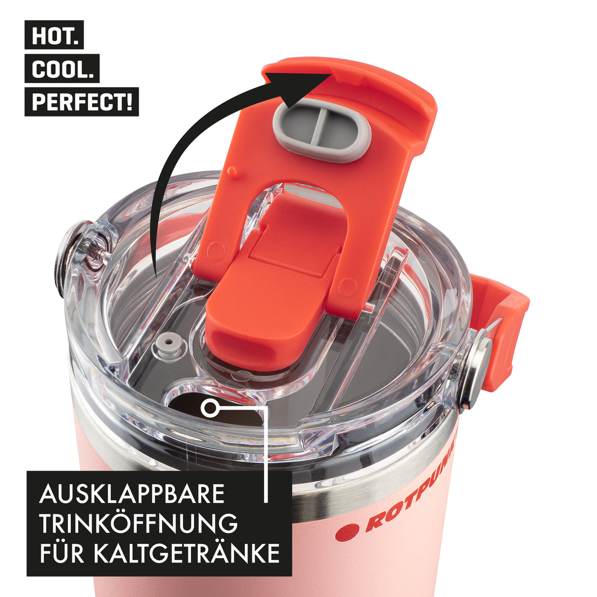 JUGSTAR PRESSIO TUMBLER - Edelstahlbecher