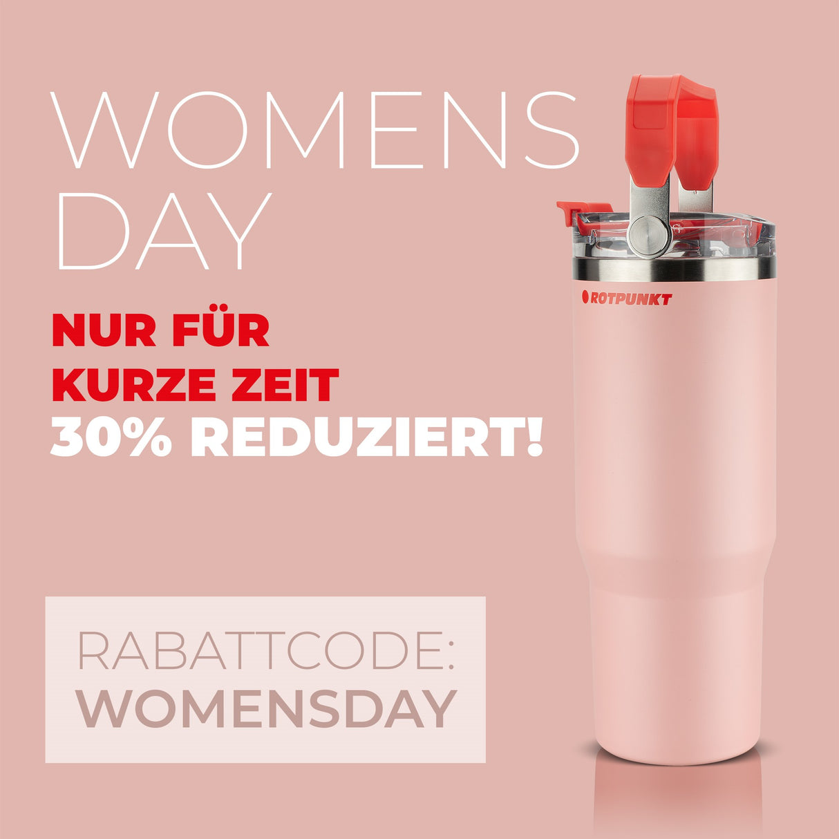 JUGSTAR PRESSIO TUMBLER - Edelstahlbecher