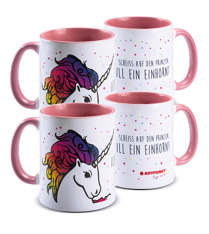 Einhorn-Tassen - 2x Keramik / Motiv 4