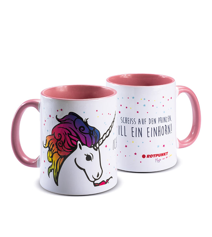 Einhorn-Tassen - 1x Keramik / Motiv 4
