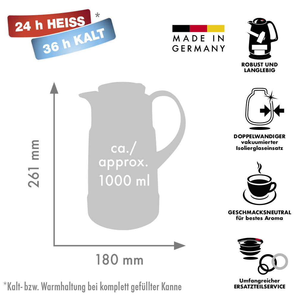 Isolierkanne 320 KATRIN - cayenne