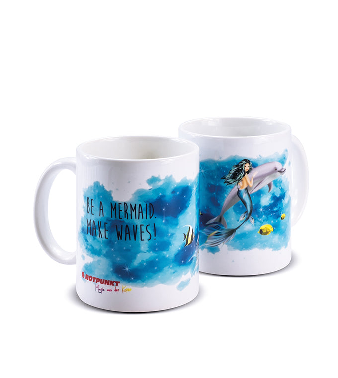 Meerjungfrau-Tassen - 1x Keramik / Motiv 1