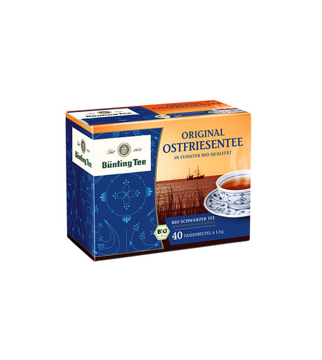 ARCHIV BÜNTING Ostfriesentee BIO Schwarzer Tee - 40 x 1,5g im Teebeutel