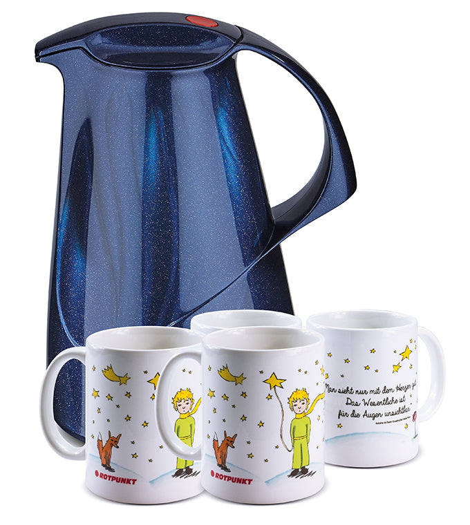 Set Der Prinz & sein Fuchs - mit 2 Keramiktassen / Motiv 1