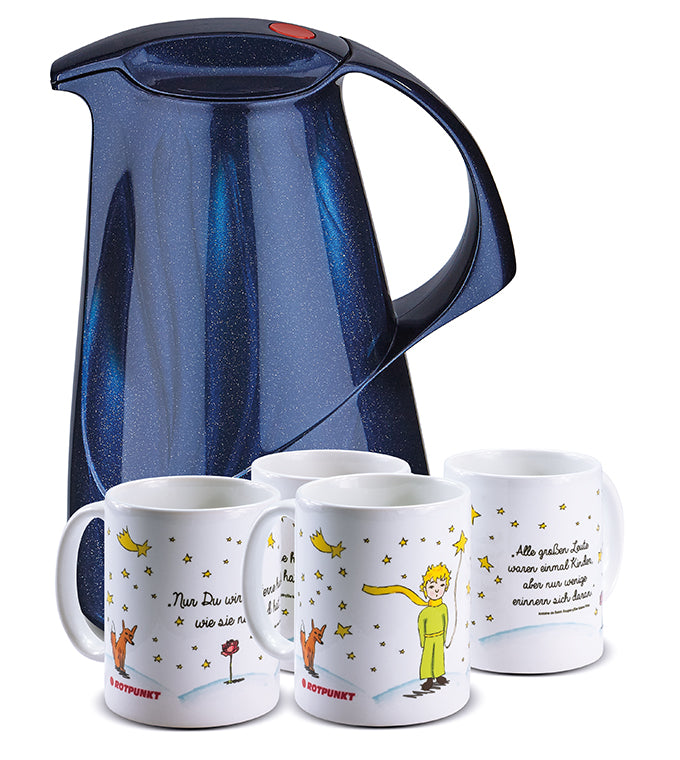 Set Der Prinz & sein Fuchs - mit 2 Keramiktassen / Motiv 2 und 4