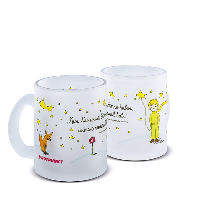 Tassen Der Prinz & sein Fuchs - 1x Milchglas / Motiv 2