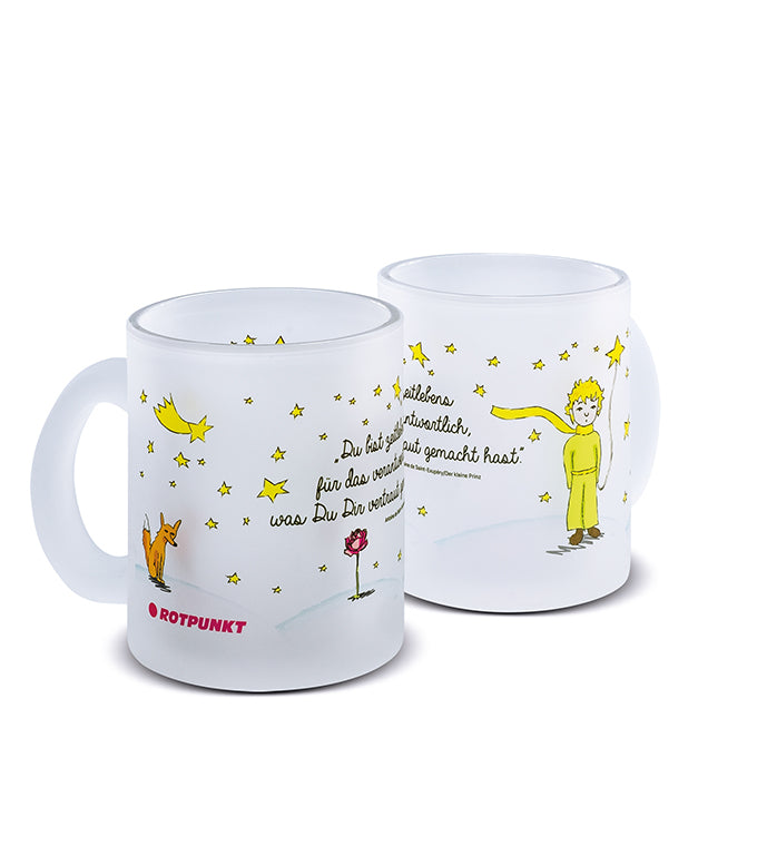 Tassen Der Prinz & sein Fuchs - 1x Milchglas / Motiv 3