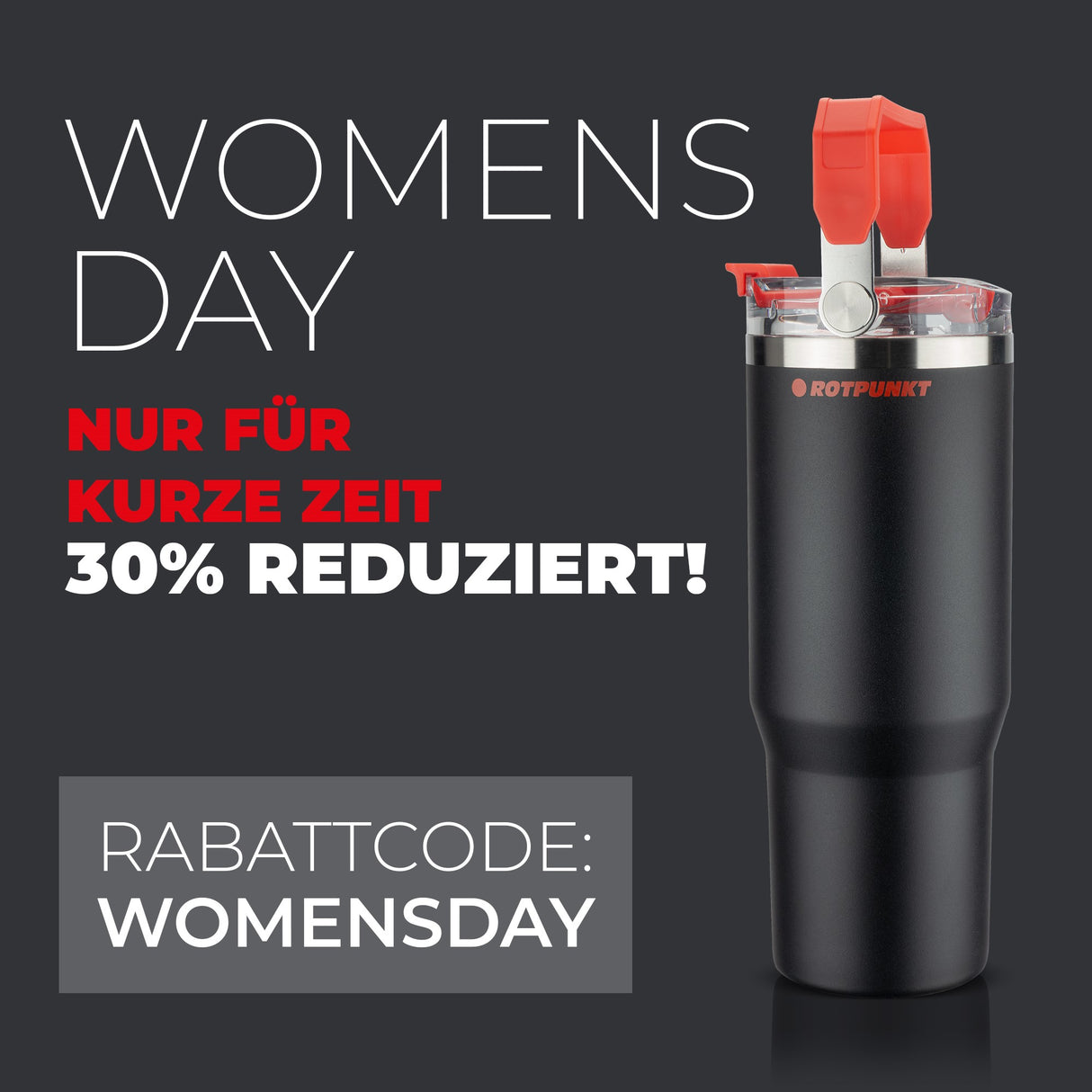 JUGSTAR PRESSIO TUMBLER - Edelstahlbecher