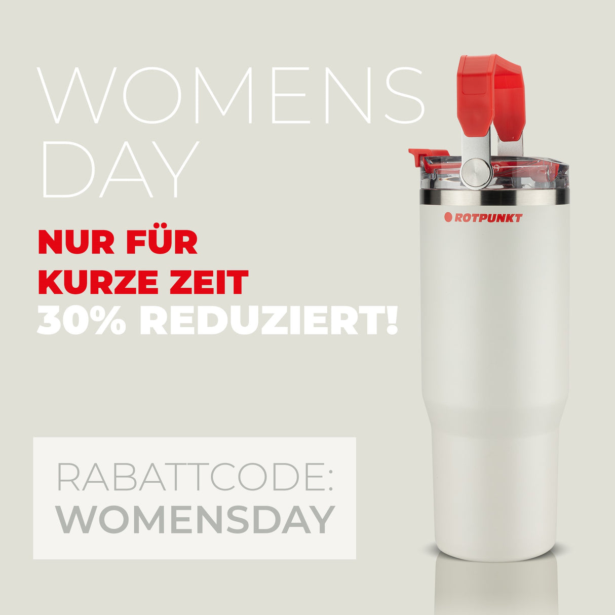 JUGSTAR PRESSIO TUMBLER - Edelstahlbecher