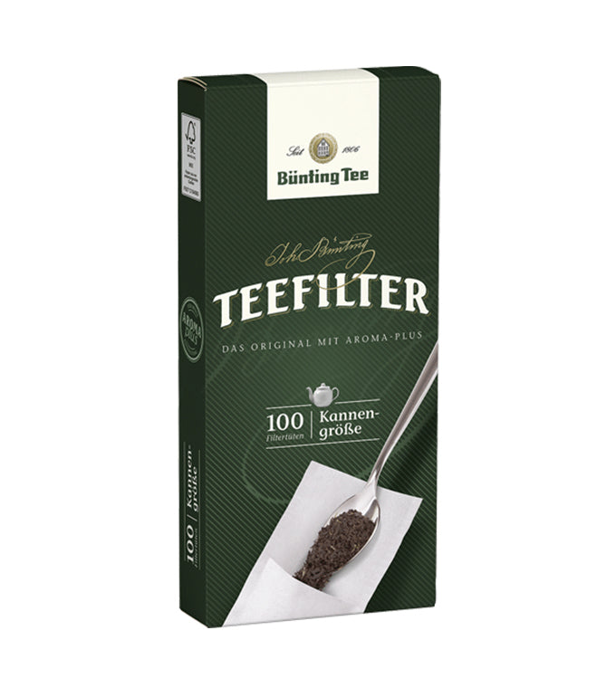 BÜNTING TEEFILTER mit Anfasslasche