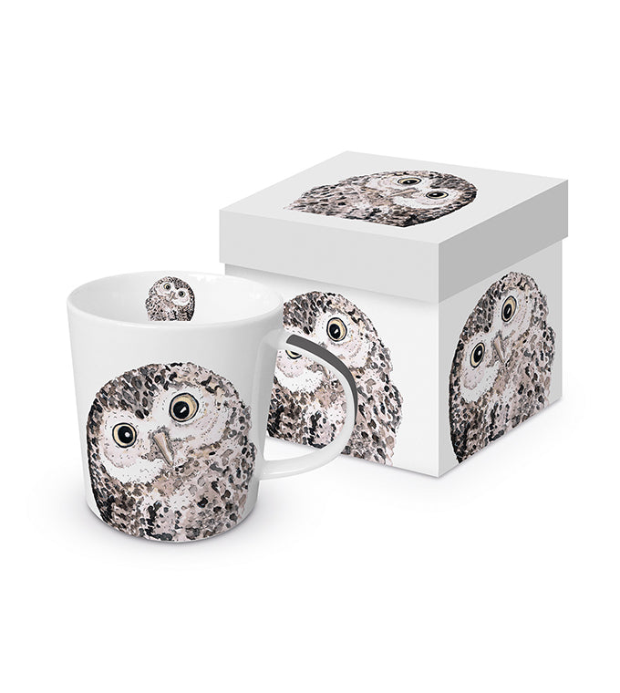 PAPERPRODUCTS DESIGN Trend Mug in rechteckiger Geschenkdose - Owl