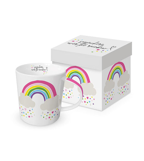 PAPERPRODUCTS DESIGN Trend Mug in rechteckiger Geschenkdose - Rainbow