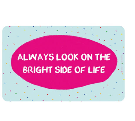 PAPERPRODUCTS DESIGN Brettchen - Bright side of life