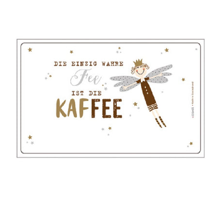 PAPERPRODUCTS DESIGN Brettchen - Kaffee Fee