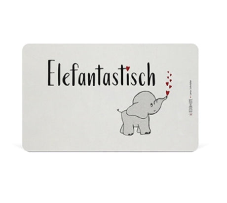 PAPERPRODUCTS DESIGN Brettchen - Elefantastisch