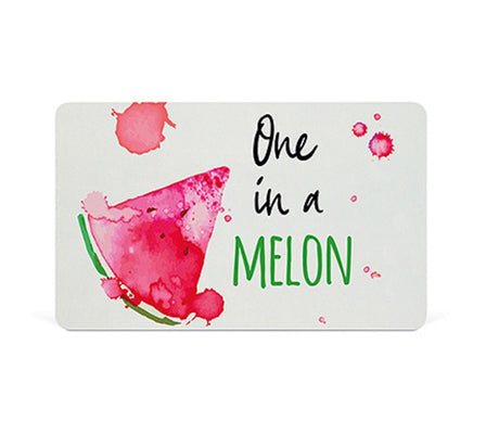 PAPERPRODUCTS DESIGN Brettchen - One in a melon
