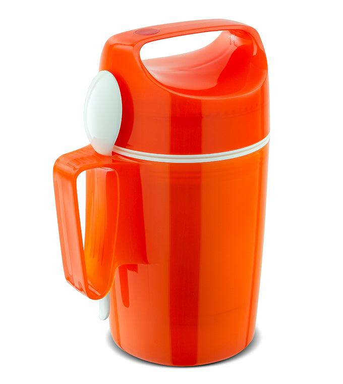 Isolier-Speisegefäß 850 DIRK - glossy orange