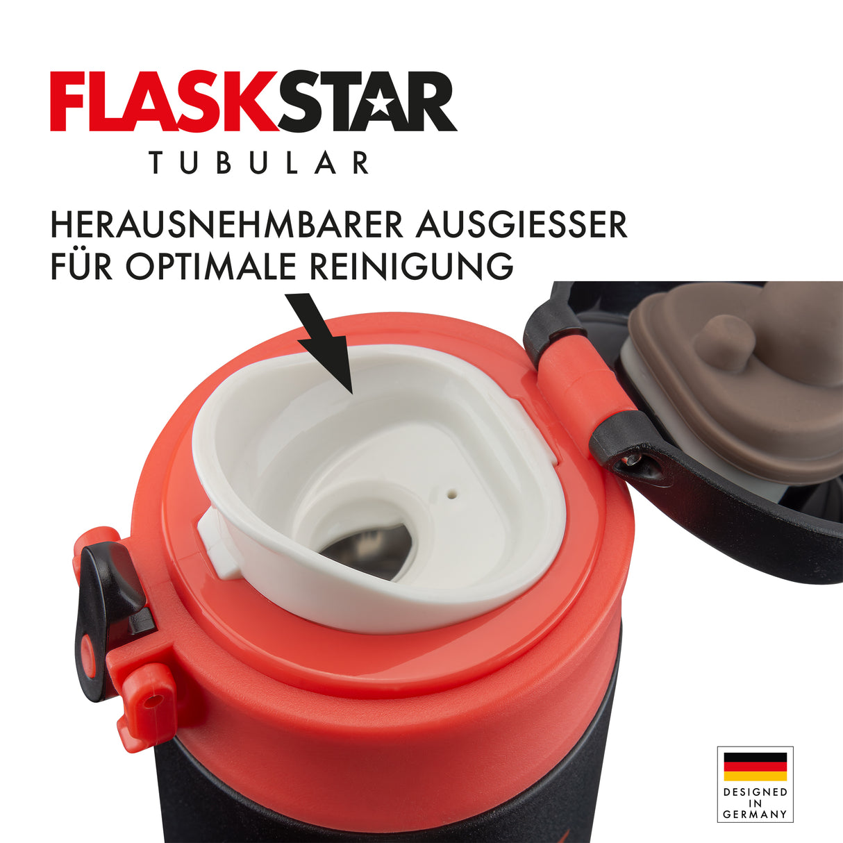 FLASKSTAR TUBULAR - Edelstahlflasche