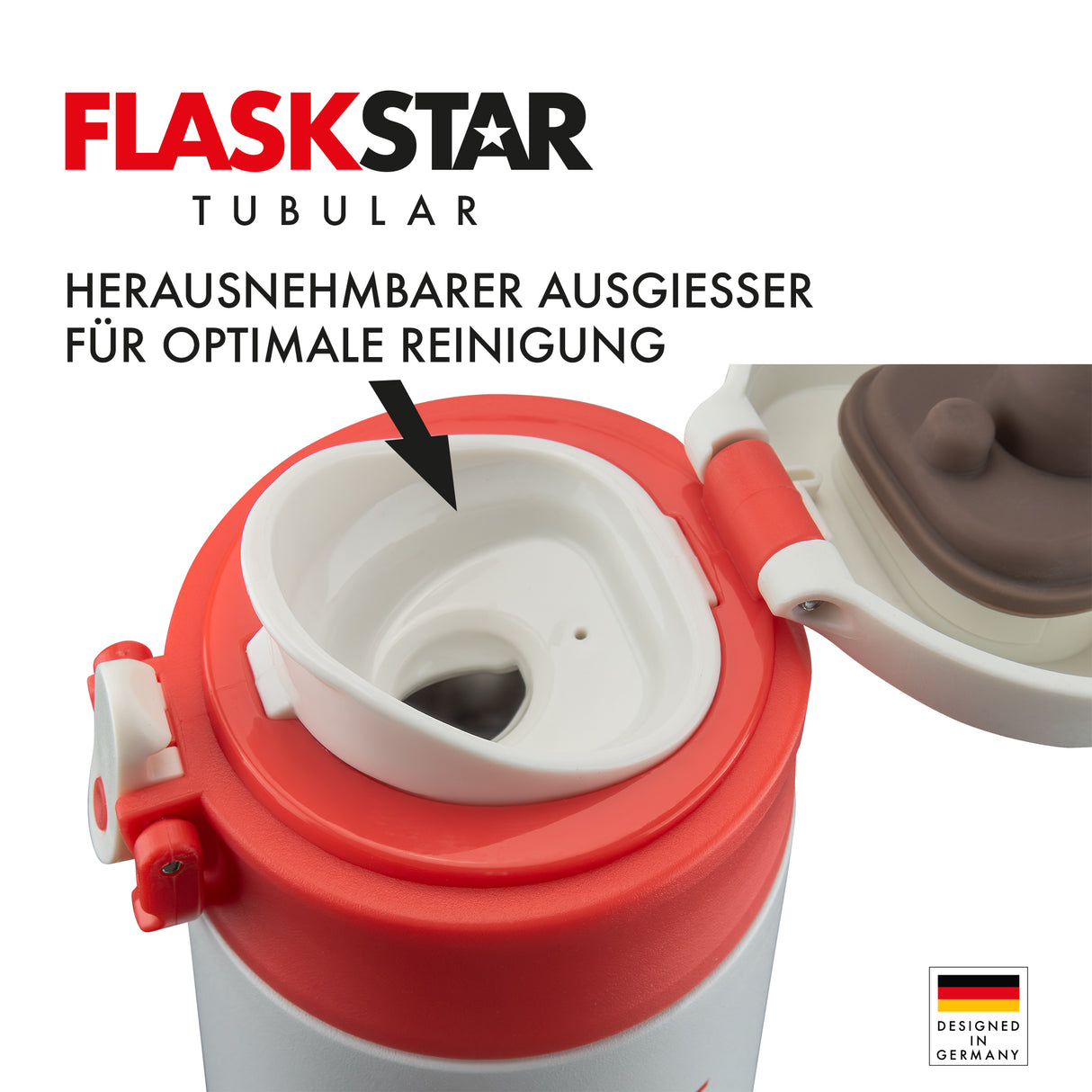 FLASKSTAR TUBULAR - Edelstahlflasche
