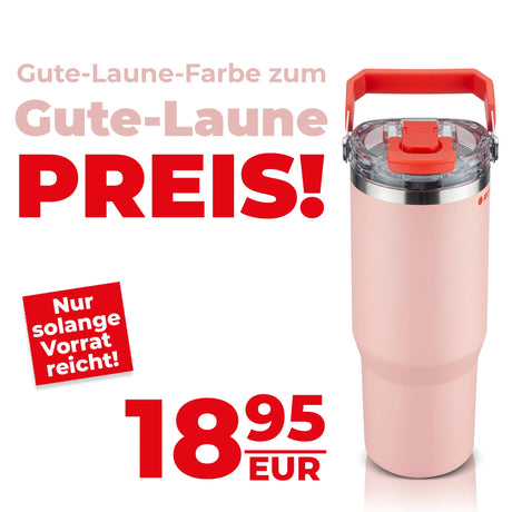 JUGSTAR PRESSIO TUMBLER - Edelstahlbecher