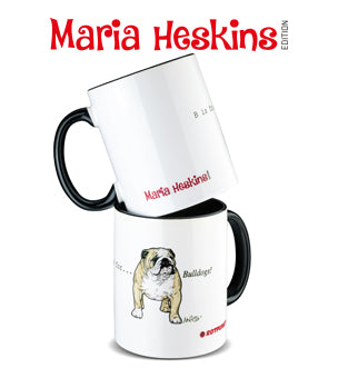 Tasse Maria Heskins Edition - Bulldogge | 2 Tassen