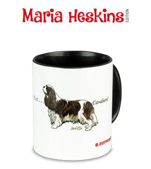 Tasse Maria Heskins Edition - Cavalier King Charles | 1 Tasse individualisiert
