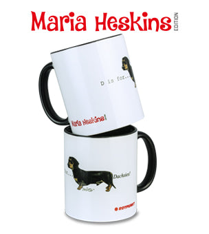 Tasse Maria Heskins Edition - Dachsie | 2 Tassen