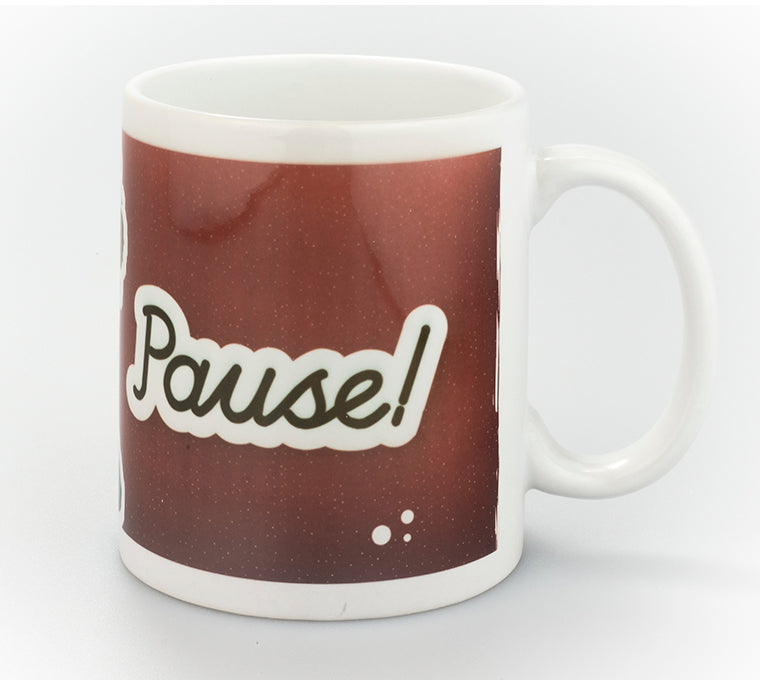Tasse Coffee First - rotbraun