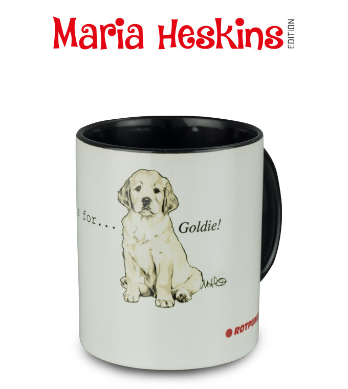Tasse Maria Heskins Edition - Golden Retriever | 1 Tasse individualisiert