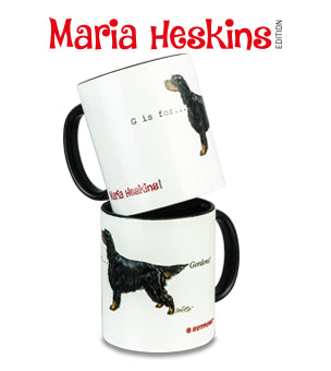 Tasse Maria Heskins Edition - Gordon Setter | 2 Tassen