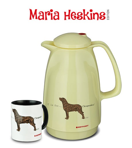 Set Maria Heskins Edition - Chesapeake Bay Retriever | vanilla | Set mit 1 Tasse