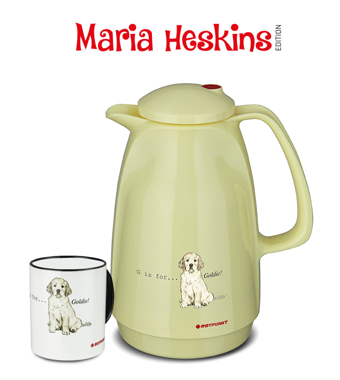 Set Maria Heskins Edition - Golden Retriever | vanilla | Set mit 1 Tasse