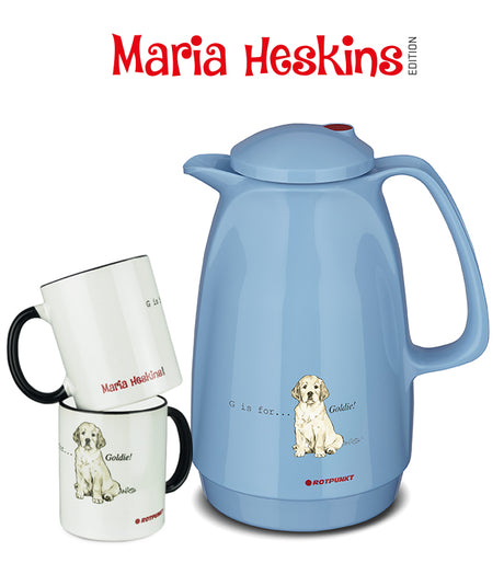 Set Maria Heskins Edition - Golden Retriever | babysmurf | Set mit 2 Tassen