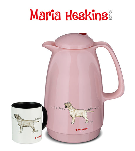 Set Maria Heskins Edition - Labrador Retriever | flamingo | Set mit 1 Tasse