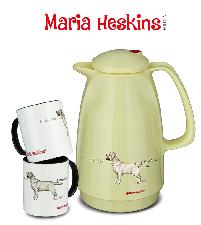Set Maria Heskins Edition - Labrador Retriever | vanilla | Set mit 2 Tassen