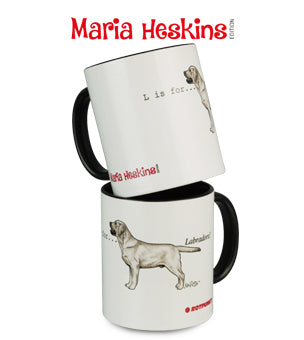 Tasse Maria Heskins Edition - Labrador Retriever blond | 2 Tassen